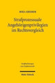 Book cover of: Strafprozessuale Angehorigenprivilegien im Rechtsvergleich. By: Mika Kremer