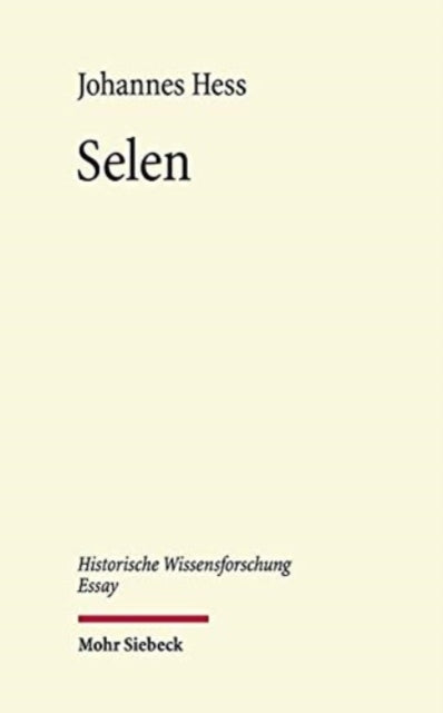 Book cover of: Selen. By: Johannes Hess