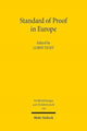 Book cover of: Standard of Proof in Europe. By: Lubos Tichý