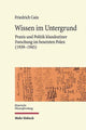 Book cover of: Wissen im Untergrund. By: Friedrich Cain