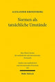 Book cover of: Normen als tatsachliche Umstande. By: Alexander Kronenberg