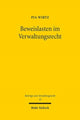 Book cover of: Beweislasten im Verwaltungsrecht. By: Pia Wirtz