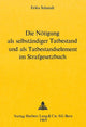 Book cover of: Die Noetigung als selbstaendiger Tatbestand und als Tatbestandselement im Strafgesetzbuch. By: Erika Schmidt