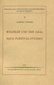 Book cover of: Wolfram und der Gral. By: Samuel Singer