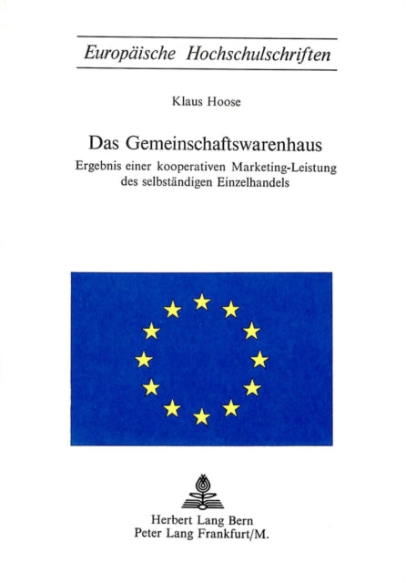 Book cover of: Das Gemeinschaftswarenhaus. By: Klaus Hoose