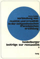Book cover of: Verbindung von Realitaet und Irrealitaet in der zeitgenoessischen franzoesischen Erzaehlung