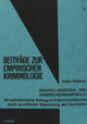 Book cover of: Bagatelldiebstahl und Verbrechenskontrolle
