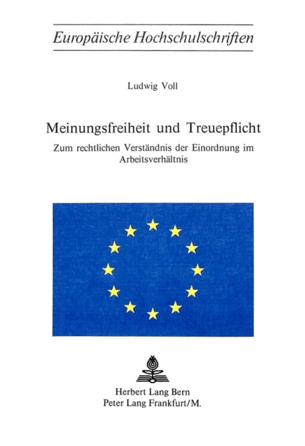 Book cover of: Meinungsfreiheit und Treuepflicht