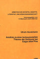 Book cover of: Ansaetze zu einer Technomorphen Theorie der Dichtung bei Edgar Allen Poe