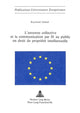 Book cover of: L'antenne collective et la communication par fil au public en droit de propriete intellectuelle