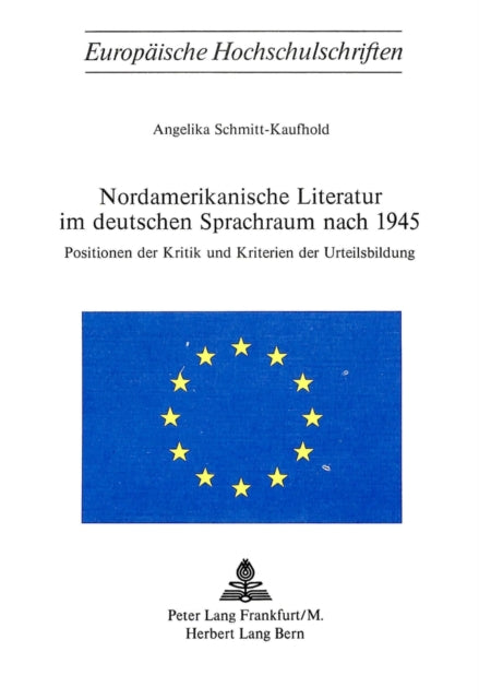 Book cover of: Nordamerikanische Literatur im deutschen Sprachraum nach 1945
