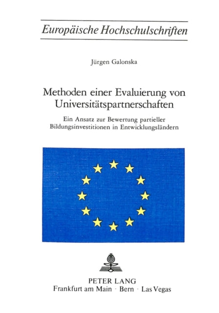 Book cover of: Methoden einer Evaluierung von Universitaetspartnerschaften