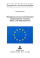 Book cover of: Modellentwurf einer kybernetischen Relationstheorie zwischen Mikro- und Makrosystemen