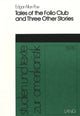 Book cover of: Edgar Allan Poes «Tales of the Folio Club». By: Sybille Haage