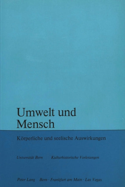 Book cover of: Umwelt und Mensch