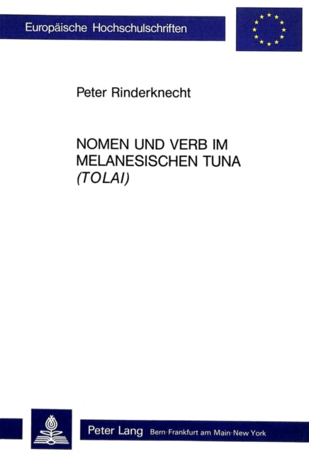 Book cover of: Nomen und Verb im melanesischen Tuna (Tolai)
