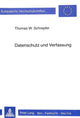 Book cover of: Datenschutz und Verfassung