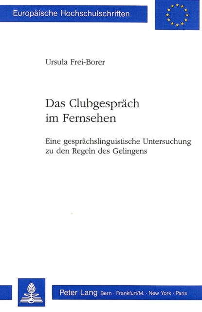 Book cover of: Das Clubgespraech im Fernsehen