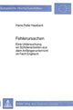 Book cover of: Fehlerursachen. By: Hans-Peter Häberli