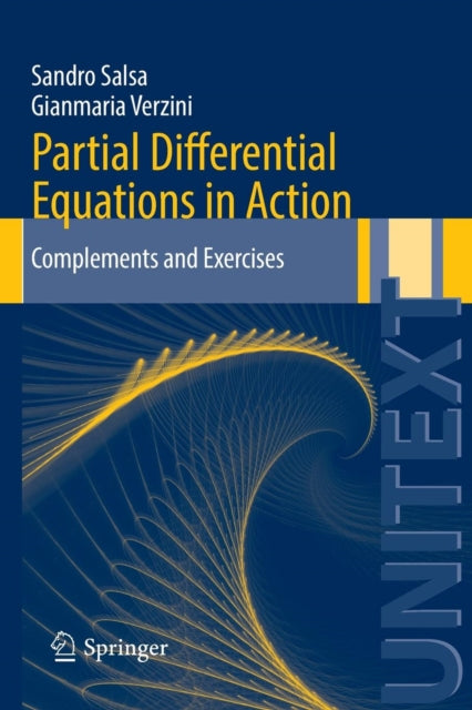 Book cover of: Partial Differential Equations in Action. By: Sandro Salsa