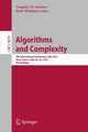 Book cover of: Algorithms and Complexity. By: Vangelis Th Paschos