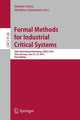 Book cover of: Formal Methods for Industrial Critical Systems. By: Manuel Núñez