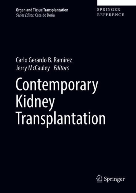 Book cover of: Contemporary Kidney Transplantation. By: Carlo Gerardo B. Ramirez