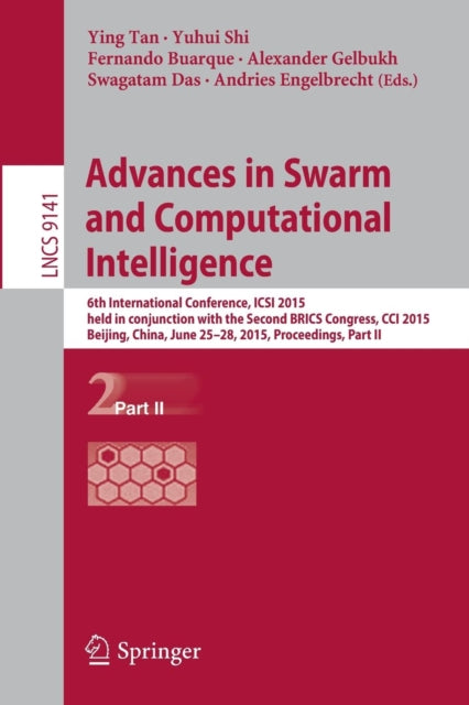 Book cover of: Advances in Swarm and Computational Intelligence. By: Ying Tan