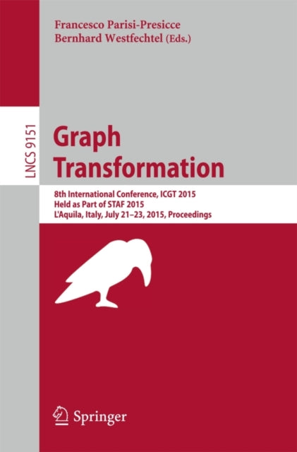 Book cover of: Graph Transformation. By: Francesco Parisi-Presicce