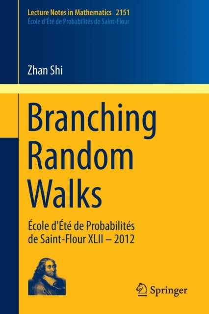 Book cover of: Branching Random Walks. By: Zhan Shi