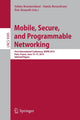 Book cover of: Mobile, Secure, and Programmable Networking. By: Selma Boumerdassi