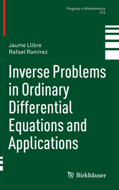 Book cover of: Inverse Problems in Ordinary Differential Equations and Applications