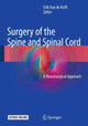 Book cover of: Surgery of the Spine and Spinal Cord. By: Erik van de Kelft