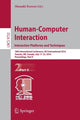 Book cover of: Human-Computer Interaction. Interaction Platforms and Techniques. By: Masaaki Kurosu