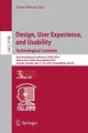 Book cover of: Design, User Experience, and Usability: Technological Contexts. By: Aaron Marcus