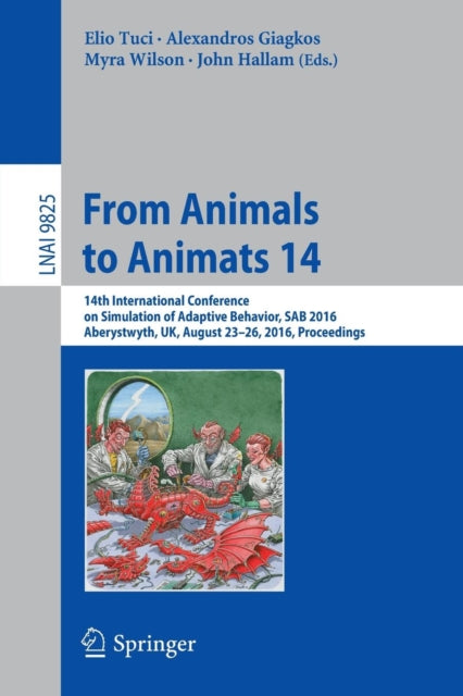 Book cover of: From Animals to Animats 14. By: Elio Tuci