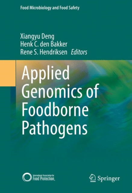 Book cover of: Applied Genomics of Foodborne Pathogens. By: Xiangyu Deng
