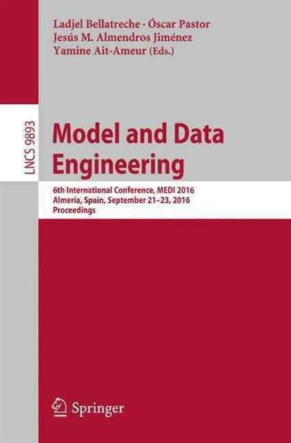Book cover of: Model and Data Engineering. By: Ladjel Bellatreche