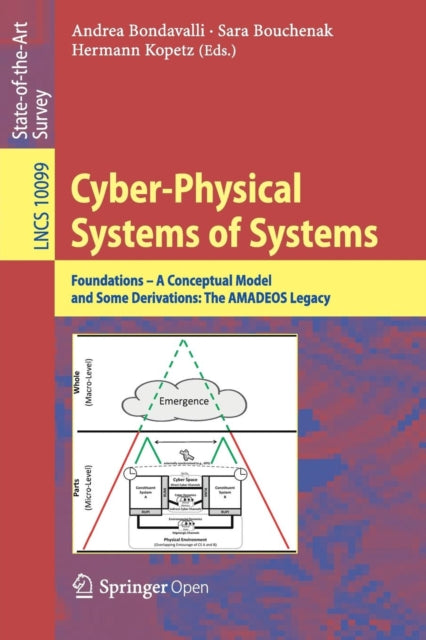 Book cover of: Cyber-Physical Systems of Systems. By: Andrea Bondavalli