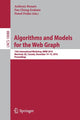 Book cover of: Algorithms and Models for the Web Graph. By: Anthony Bonato