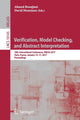 Book cover of: Verification, Model Checking, and Abstract Interpretation. By: Ahmed Bouajjani