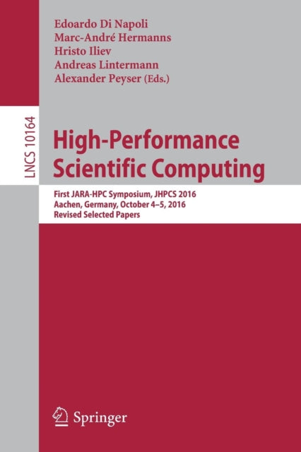 Book cover of: High-Performance Scientific Computing. By: Edoardo Di Napoli