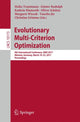Book cover of: Evolutionary Multi-Criterion Optimization. By: Heike Trautmann
