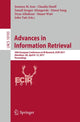 Book cover of: Advances in Information Retrieval. By: Joemon M Jose