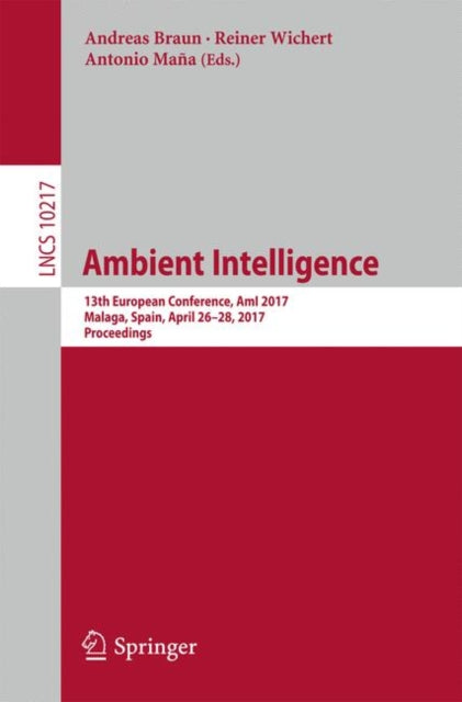 Book cover of: Ambient Intelligence. By: Andreas Braun