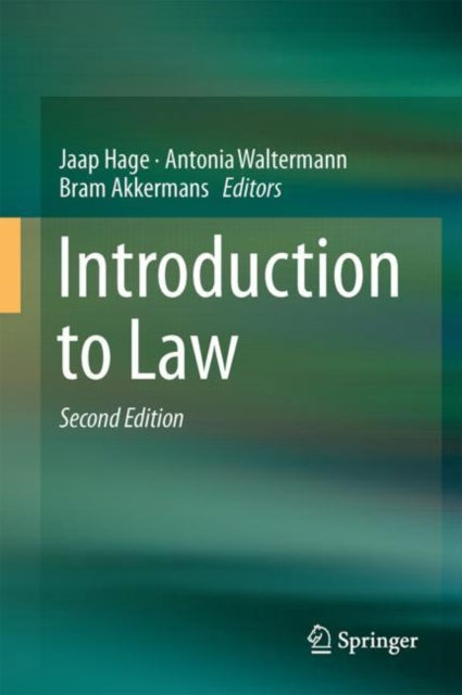 Book cover of: Introduction to Law. By: Jaap Hage