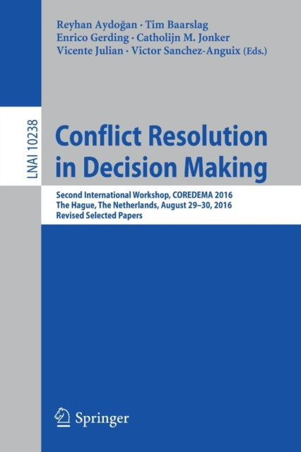 Book cover of: Conflict Resolution in Decision Making. By: Reyhan Aydoğan