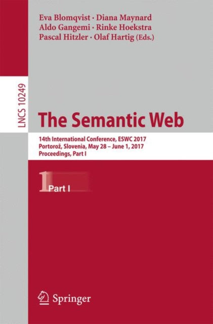 Book cover of: Semantic Web. By: Eva Blomqvist