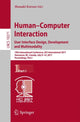 Book cover of: Human-Computer Interaction. User Interface Design, Development and Multimodality. By: Masaaki Kurosu