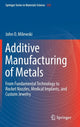 Additive Manufacturing of Metals